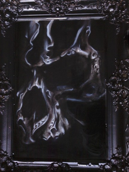 Tattoos - Charcoal Skull - 52317