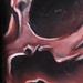 tattoo galleries/ - BioOrganic Skull,Oil on canvas 18x24