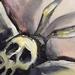 tattoo galleries/ - Deaths Head Moth, oil on gesso board