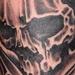 tattoos/ - Black and Grey Skull Tattoo - 64525