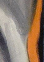 Oil on Canvas, skull painting Art Thumbnail