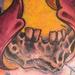 tattoos/ - Skull Jaw Throat Tattoo - 64526