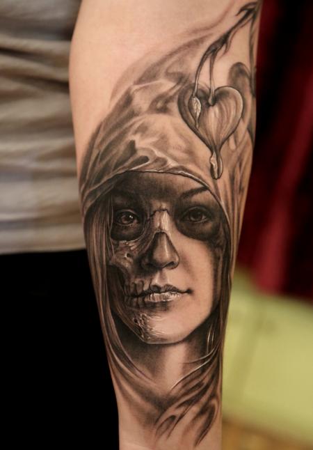 Tattoos - Realistic Day Of the Dead - 74220