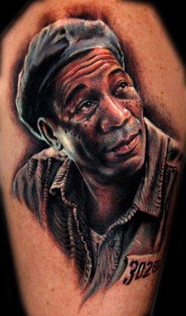 Tattoos - Morgan Freeman - 33906