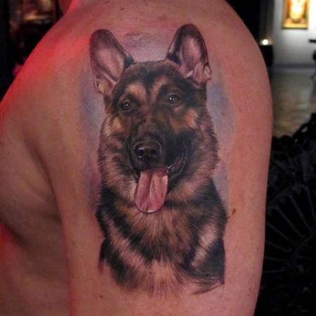 Tattoos - German Shepherd - 67610