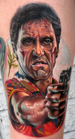 Stefano Alcantara - Scarface tattoo