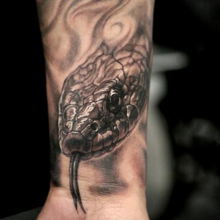 Stefano Alcantara - Black Mamba Tattoo