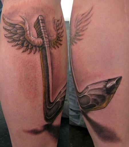 Tattoos - Hockey pencil - 54823