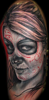 Tattoos - Sugar Skull - 33079