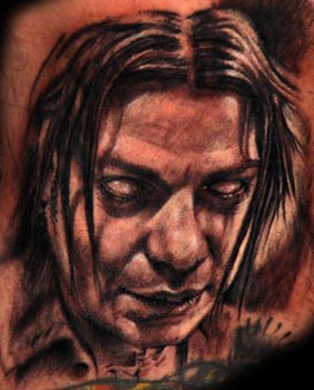 Tattoos - Tony Romel portrait - 33077