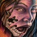 tattoo galleries/ - Zombie-fied Sister portrait