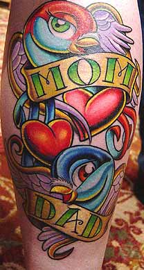 Tattoos - Mom and Dad - 4490