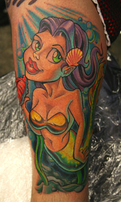 Tattoos -  Justin mermaid - 15302