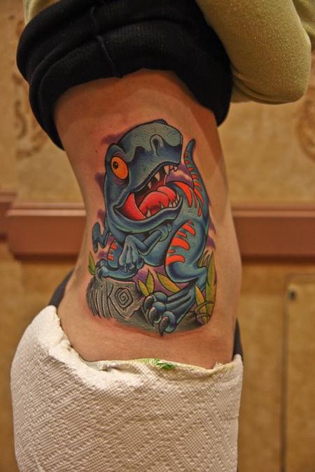 Tattoos - Dinosaur tattoo - 65893