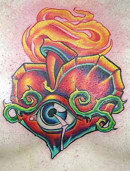 Tattoos - Sacred Heart Tattoo - 4482