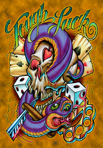 Art Galleries - Tony Ciavarro - tough luck print