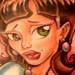 tattoo galleries/ - 50s Chick on ribs - 11723