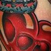 tattoos/ - skull heart with crown - 37902