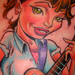 tattoo galleries/ - Guitar girl - 12003