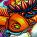 Tattoos - Koi print - 12995