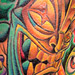Tattoos - nick tiki leg - 7837
