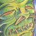 Tattoos - Zombie Head - 4481