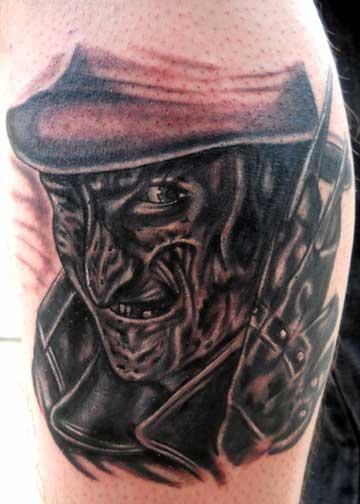 Aran Campas - Freddy Krueger Tattoo
