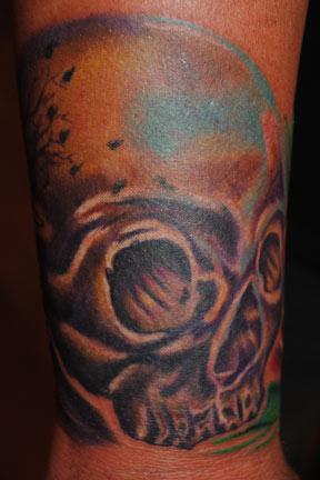 Tattoos Tattoos Body Part Arm Sleeve Skull with rose tattoo