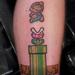 Tattoos - Pixelated Super Mario Bros tattoo - 69964