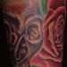 Tattoos - Skull with rose tattoo - 57359