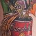 Tattoos - Campbell's soup can zombie cover-up - 70292