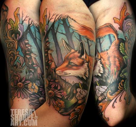 Teresa Sharpe - Fox in Forest