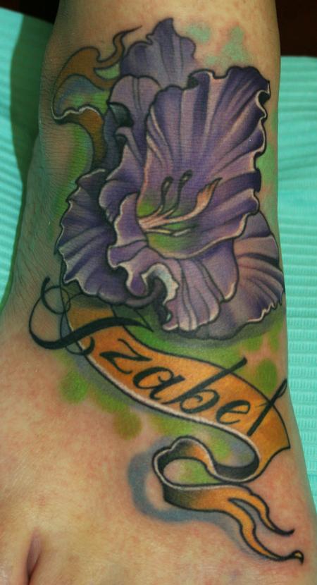 Teresa Sharpe - Gladiola Tattoo