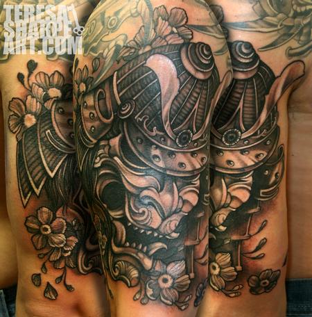 Japanese Tattoo Designs on Teresa Sharpe   Samurai Hannya