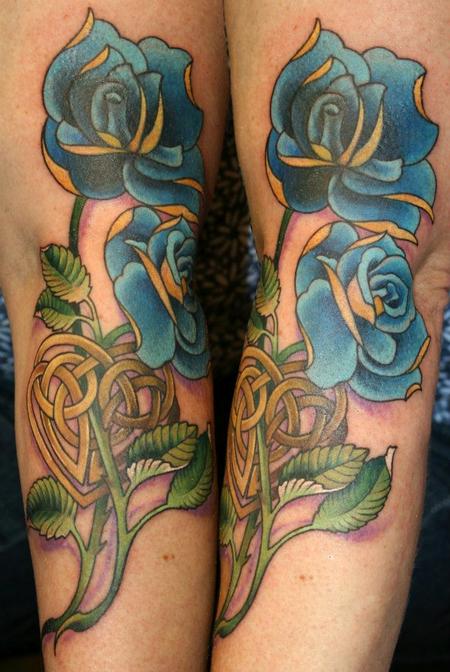 Teresa Sharpe - Celtic Blue Roses