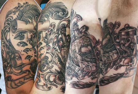 The Darwin Sleeve Tattoo