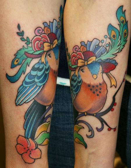 Teresa Sharpe - Fancy Lady Bird detail