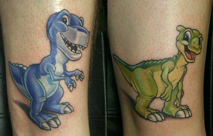 Teresa Sharpe - Land Before Time tattoos!!!