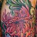Tattoos - Chrysanthemum & Filigree Tattoo - 63957