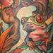 Tattoos - Tree Frog and Rainforest Tattoo - 64572