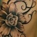 Tattoos - Black and Grey Flowers view 2 - 46035