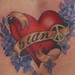 Tattoos - Seans heart. - 50896