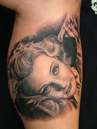 Ava Gardner Tattoo
