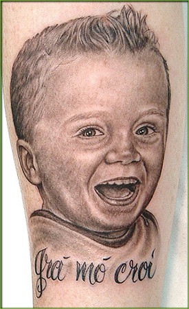 boy tattoos. Child Tattoo