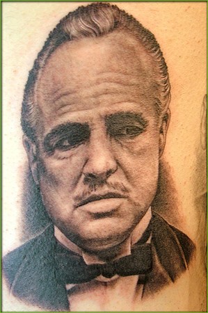Shane ONeill - Brando-Godfather Tattoo