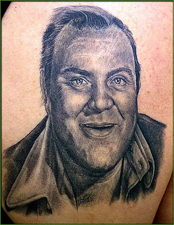 Shane ONeill - Dan Blocker Tattoo