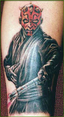 Shane ONeill - Darth Maul Tattoo