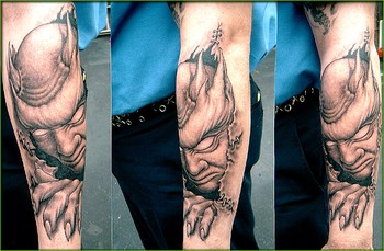 Shane ONeill - Demon Rip Tattoo