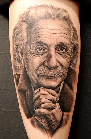 Tattoos - Shane ONeill - Einstein Tasttoo