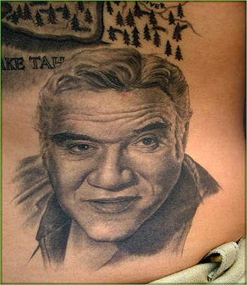 Shane ONeill - Lorne Greene Tattoo